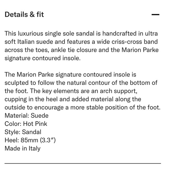 🎉HP👏NIB Marion Parke Women's Leah Tie Sandal 7.5 - Picture 14 of 16